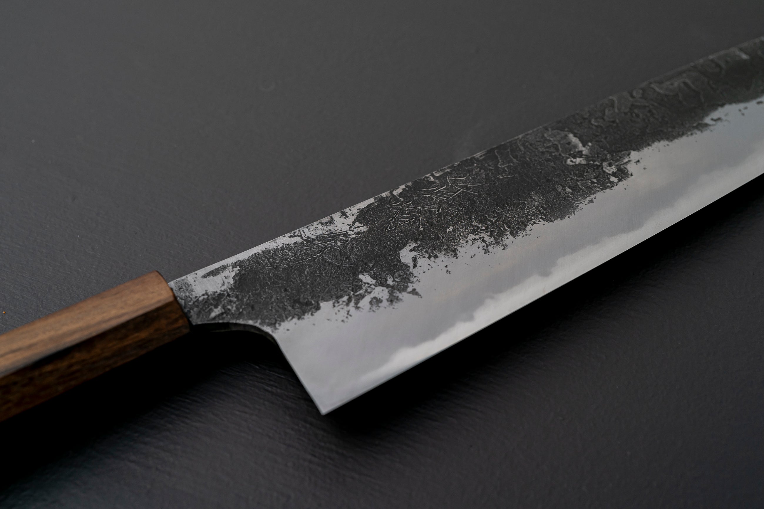 Mazaki White#2 Kurouchi Gyuto 240mm - Thecooksedges