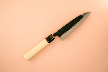 Murata Buho Blue#1 Kurouchi Sabaki 150mm - Thecooksedges