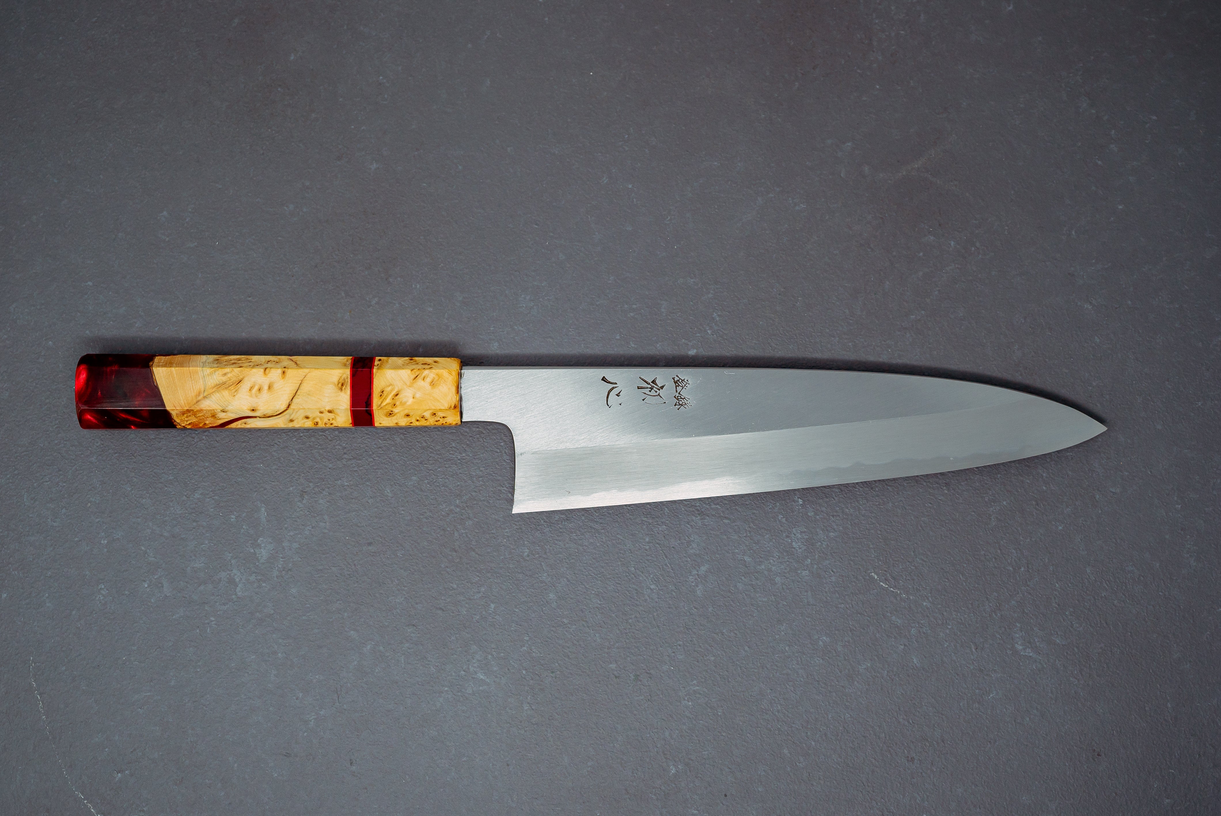 Nakagawa Blue #1 Migaki Tall Gyuto 225mm - Thecooksedges