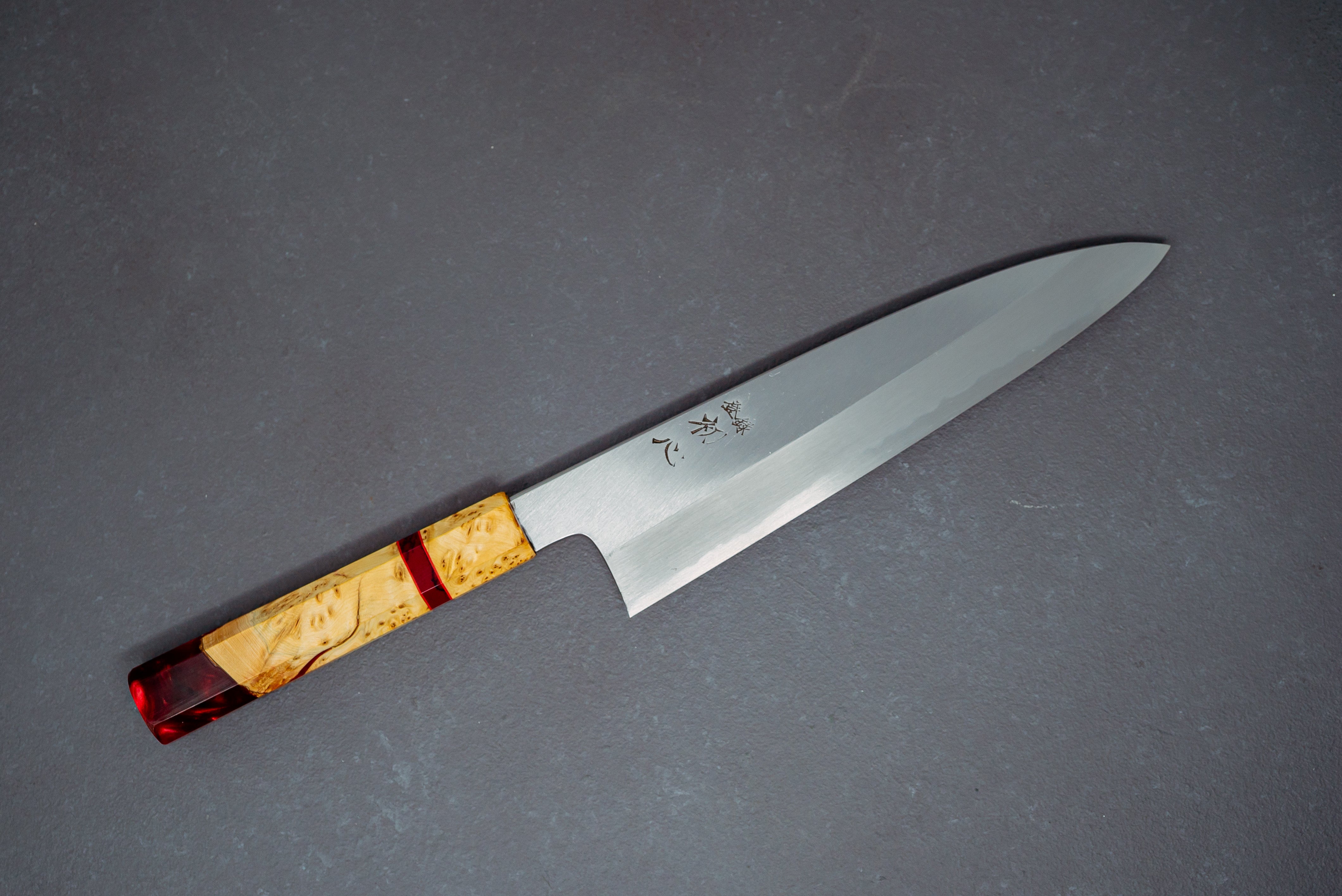 Nakagawa Blue #1 Migaki Tall Gyuto 225mm - Thecooksedges