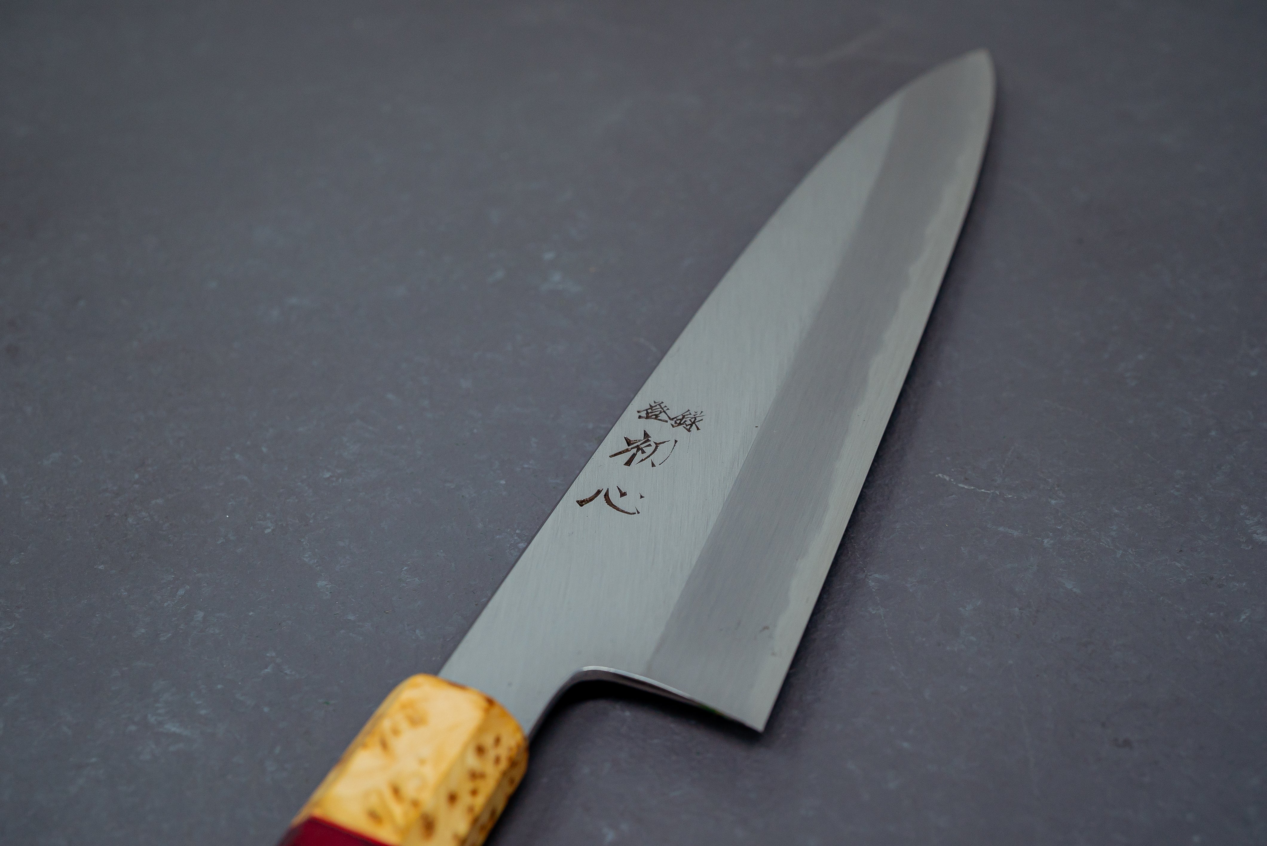 Nakagawa Blue #1 Migaki Tall Gyuto 225mm - Thecooksedges