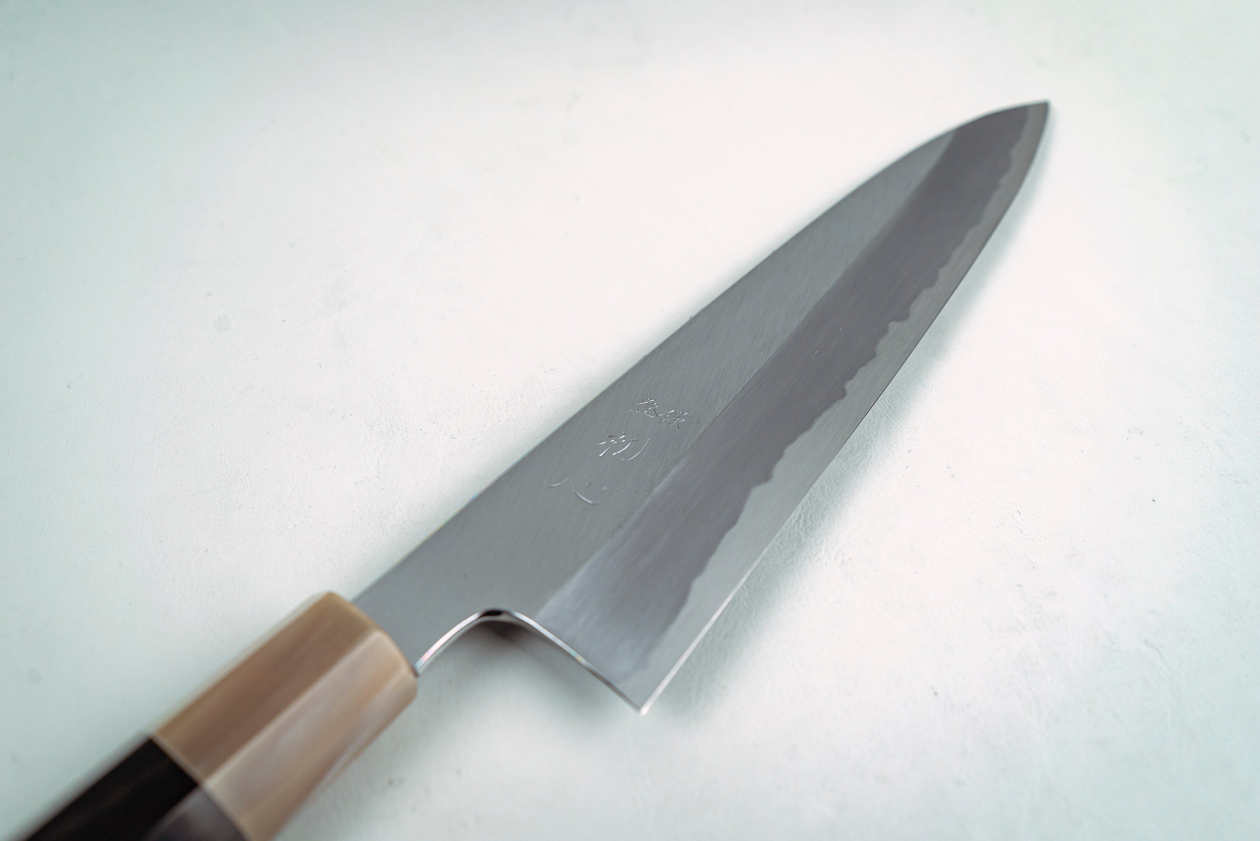 Nakagawa Satoshi Blue #2 Migaki Tall Gyuto 255mm - Thecooksedges