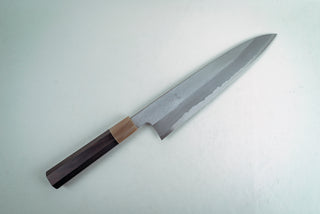 Nakagawa Satoshi Blue #2 Migaki Tall Gyuto 255mm - Thecooksedges