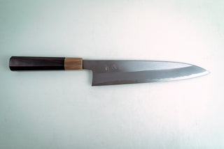 Nakagawa Satoshi Blue #2 Migaki Tall Gyuto 255mm - Thecooksedges