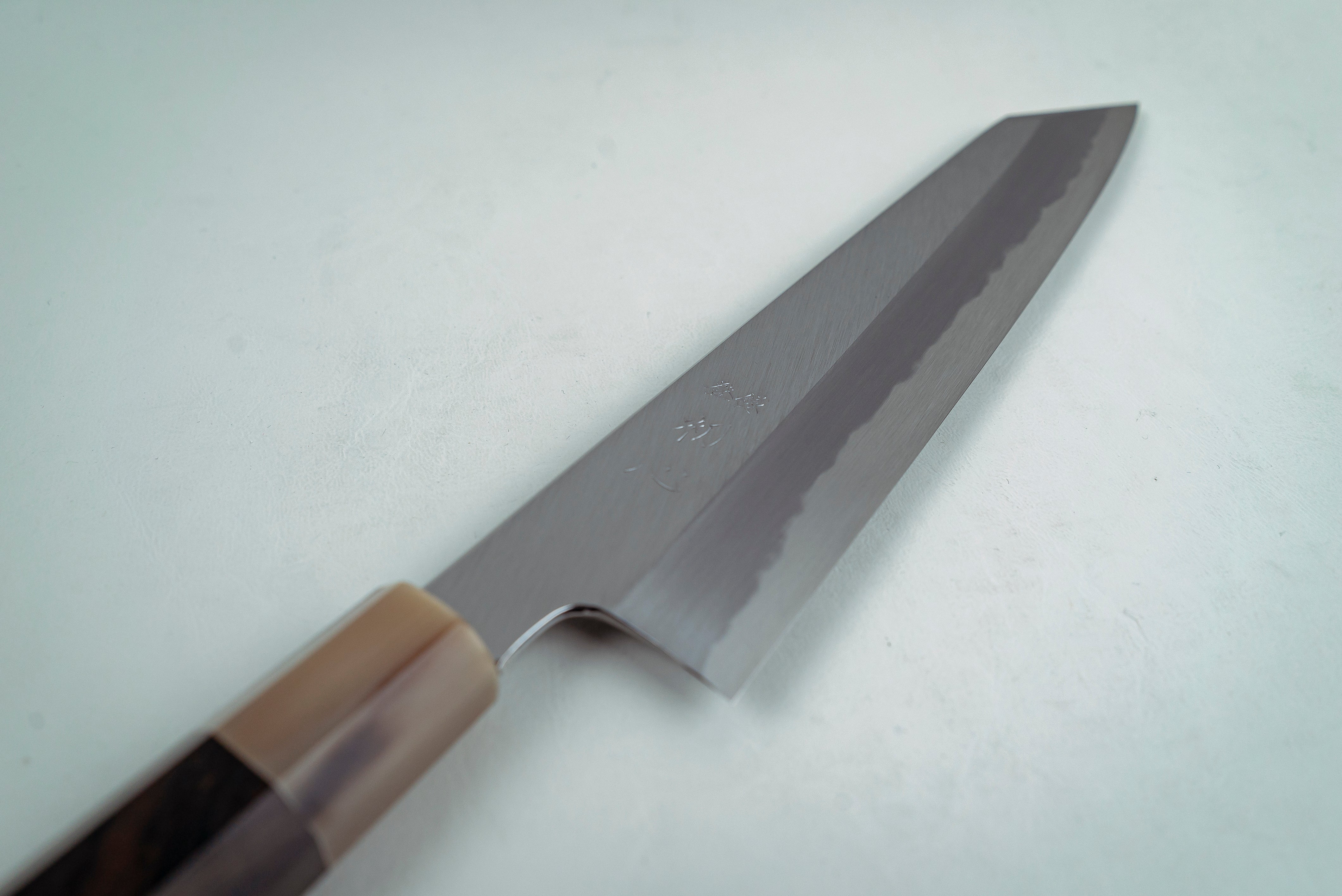Nakagawa Satoshi Blue #2 Migaki Tall  Kiritsuke Gyuto 255mm - Thecooksedges