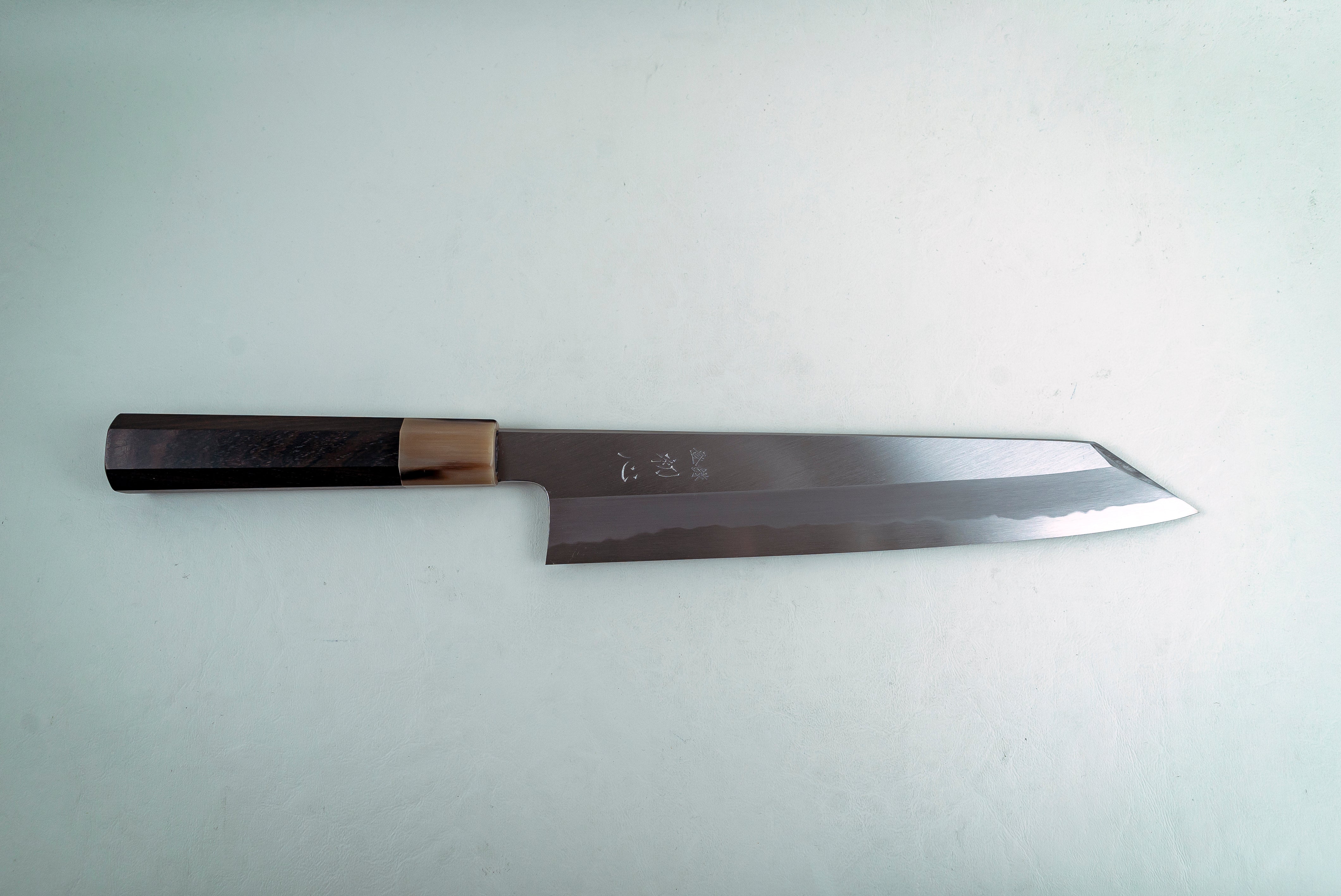 Nakagawa Satoshi Blue #2 Migaki Tall  Kiritsuke Gyuto 255mm - Thecooksedges