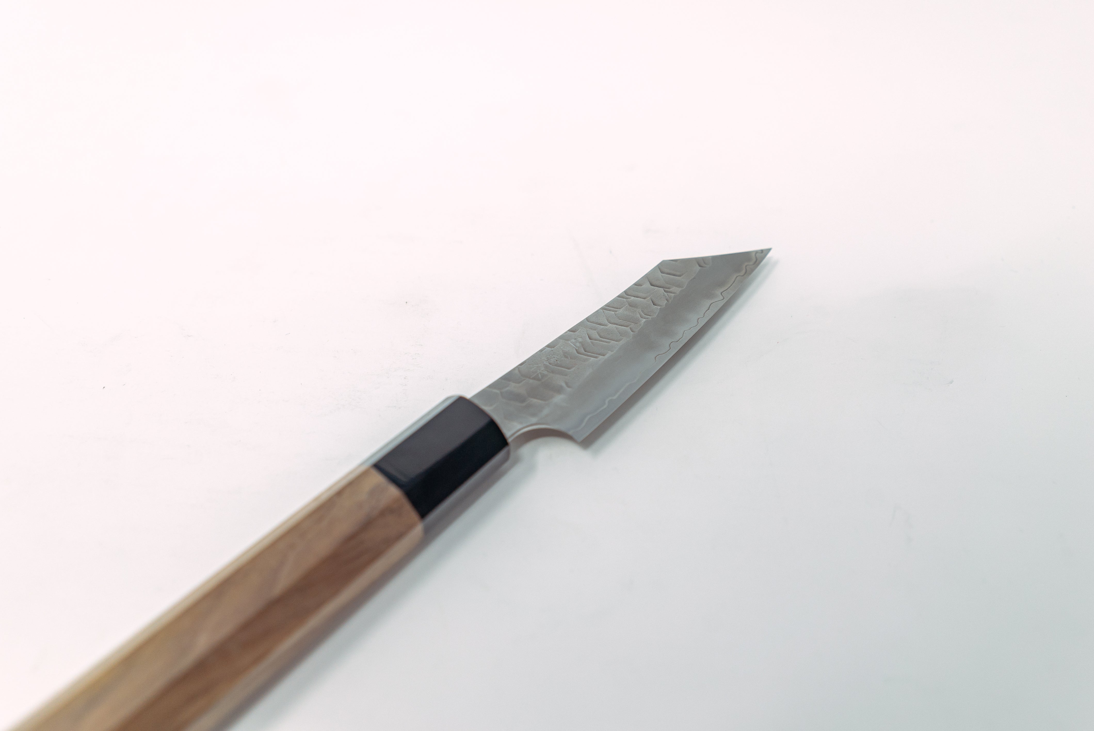 Nigara Hamono SG2 Migaki Tsuchime Kiritsuke Petty 95mm - Thecooksedges