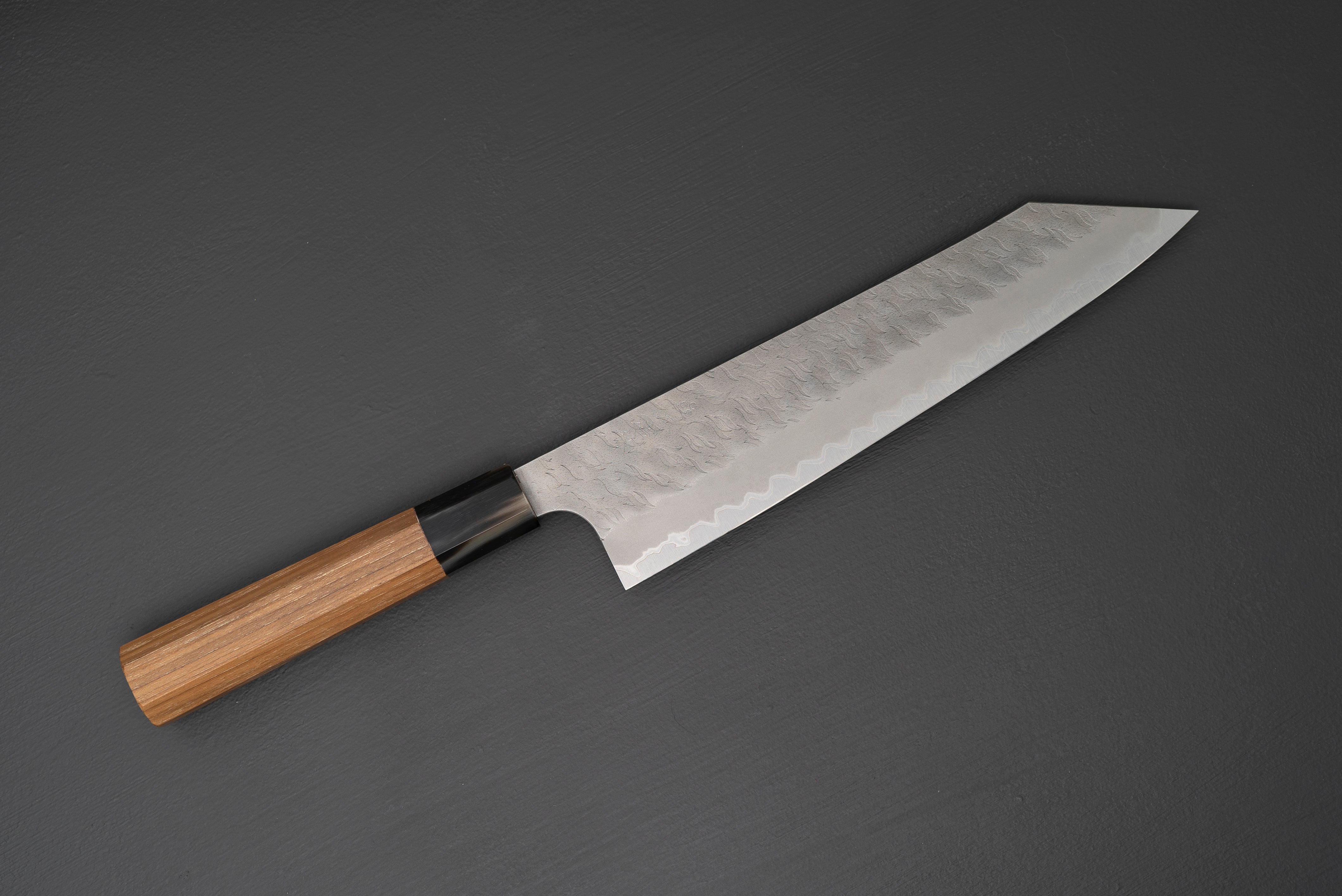Nigara Hamono AS Tsuchime Kiritsuke Gyuto 240mm - Thecooksedges