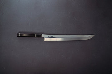 Nigara Hamono Blue#2 Honyaki Fujisan Sakimaru Yanagiba 330mm - Thecooksedges