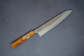 Nigara Hamono Silver3 Nashiji gyuto 240mm - Thecooksedges