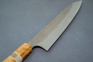 Nigara Hamono Silver3 Nashiji gyuto 240mm - Thecooksedges