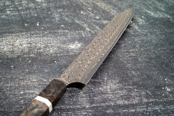 Nigara Hamono SG2 Damascus Kiritsuke Sujihiki 255mm