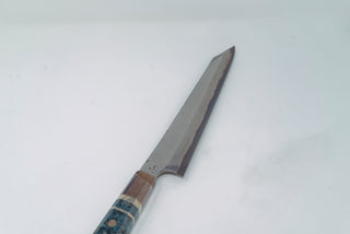 Nigara Hamono Blue2 Twisted Damascus Kiritsuke Yanagiba 300mm - Thecooksedges