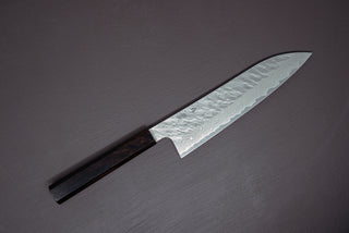 Nigara Hamono VG10 Tsuchime Damascus Gyuto 210mm - Thecooksedges