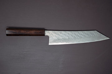 Nigara Hamono VG10 Tsuchime Damascus Kiritsuke 240mm - Thecooksedges