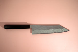 Nigara Hamono VG10 Tsuchime Damascus Kiritsuke Gyuto 210mm - Thecooksedges