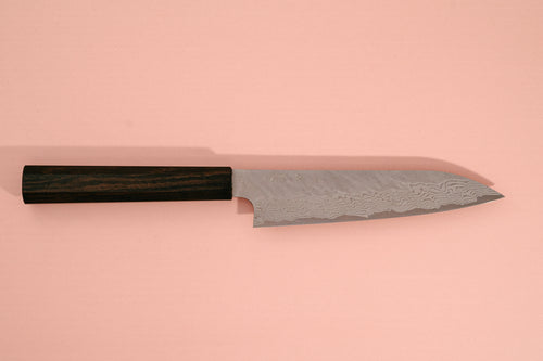 Nigara Hamono VG10 Tsuchime Damascus Petty 150 - Thecooksedges