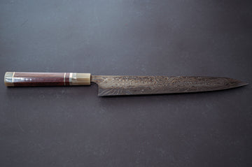 Nigara Hamono Kagetora B2+W2 Core Damascus Gyuto 300mm - Thecooksedges