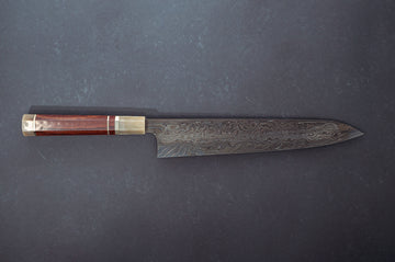 Nigara Hamono Kagetora B2+W2 Core Damascus Gyuto 300mm - Thecooksedges