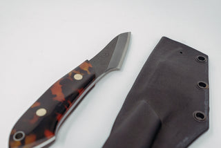 Nigara Hamono VG10 Outdoor Knife w/Acrylic Handle - Thecooksedges