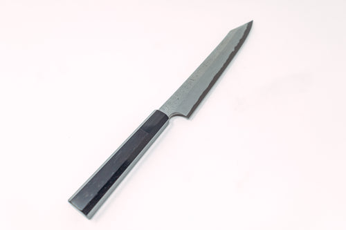 Nigara Hamono Kurozome Damascus Kiritsuke Yanagiba 240mm - Thecooksedges
