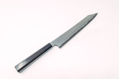 Nigara Hamono Kurozome Damascus Kiritsuke Yanagiba 270mm - Thecooksedges
