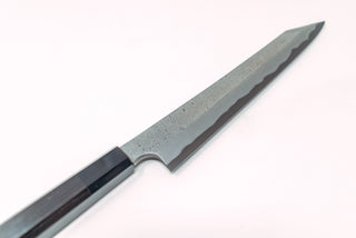 Nigara Hamono Kurozome Damascus Kiritsuke Yanagiba 270mm - Thecooksedges