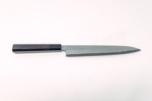 Nigara Hamono Kurozome Damascus Yanagiba 240mm - Thecooksedges