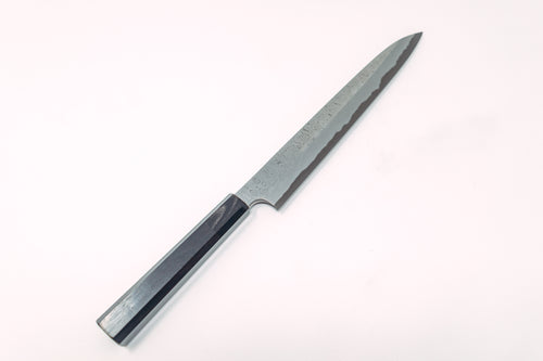 Nigara Hamono Kurozome Damascus Yanagiba 270mm - Thecooksedges