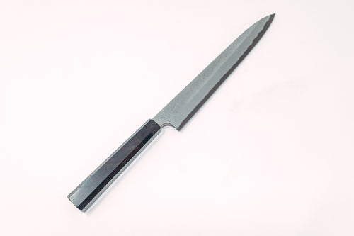 Nigara Hamono Kurozome Damascus Yanagiba 300mm - Thecooksedges