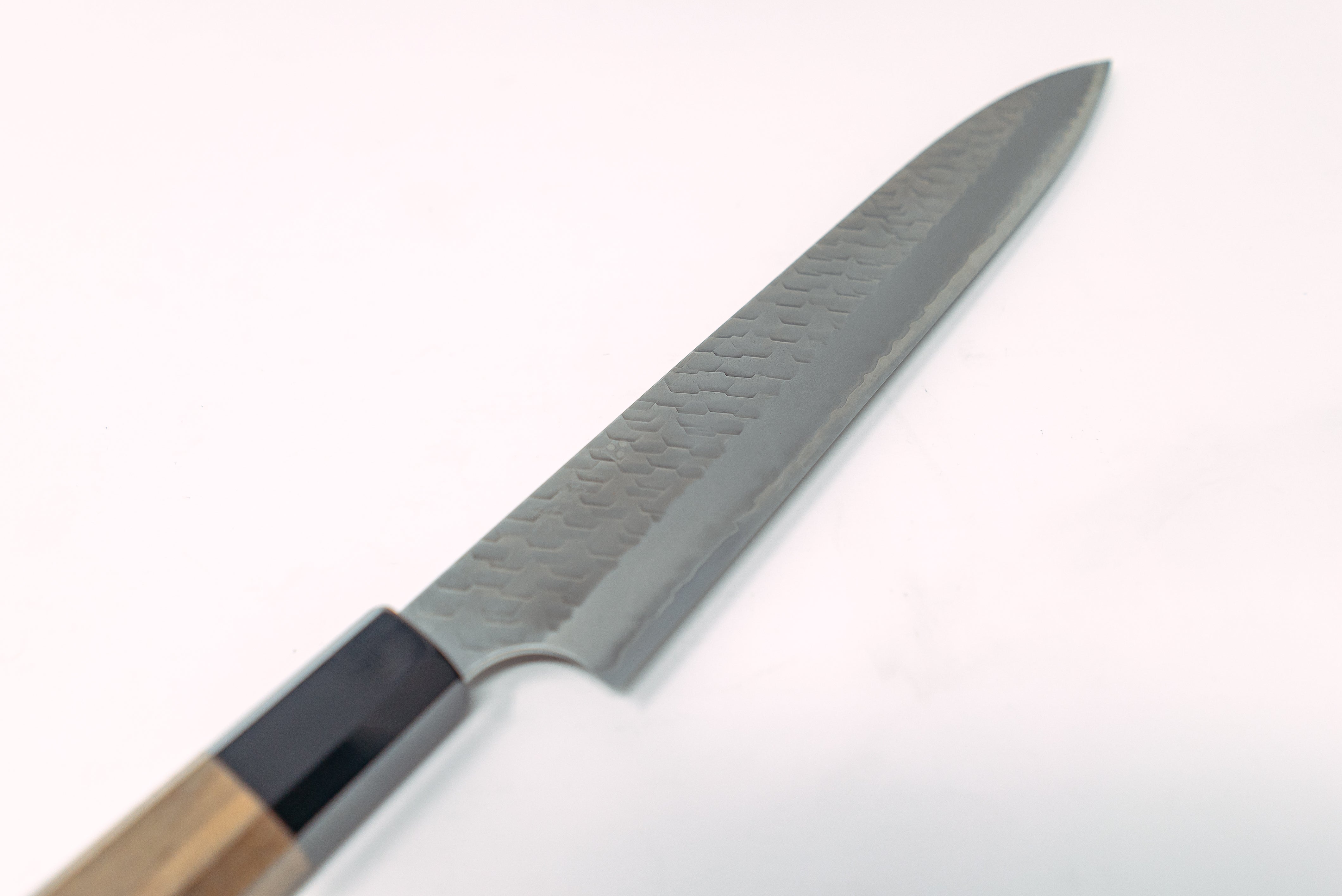 Nigara Hamono SG2 Migaki Tsuchime Sujihiki 240mm - Thecooksedges