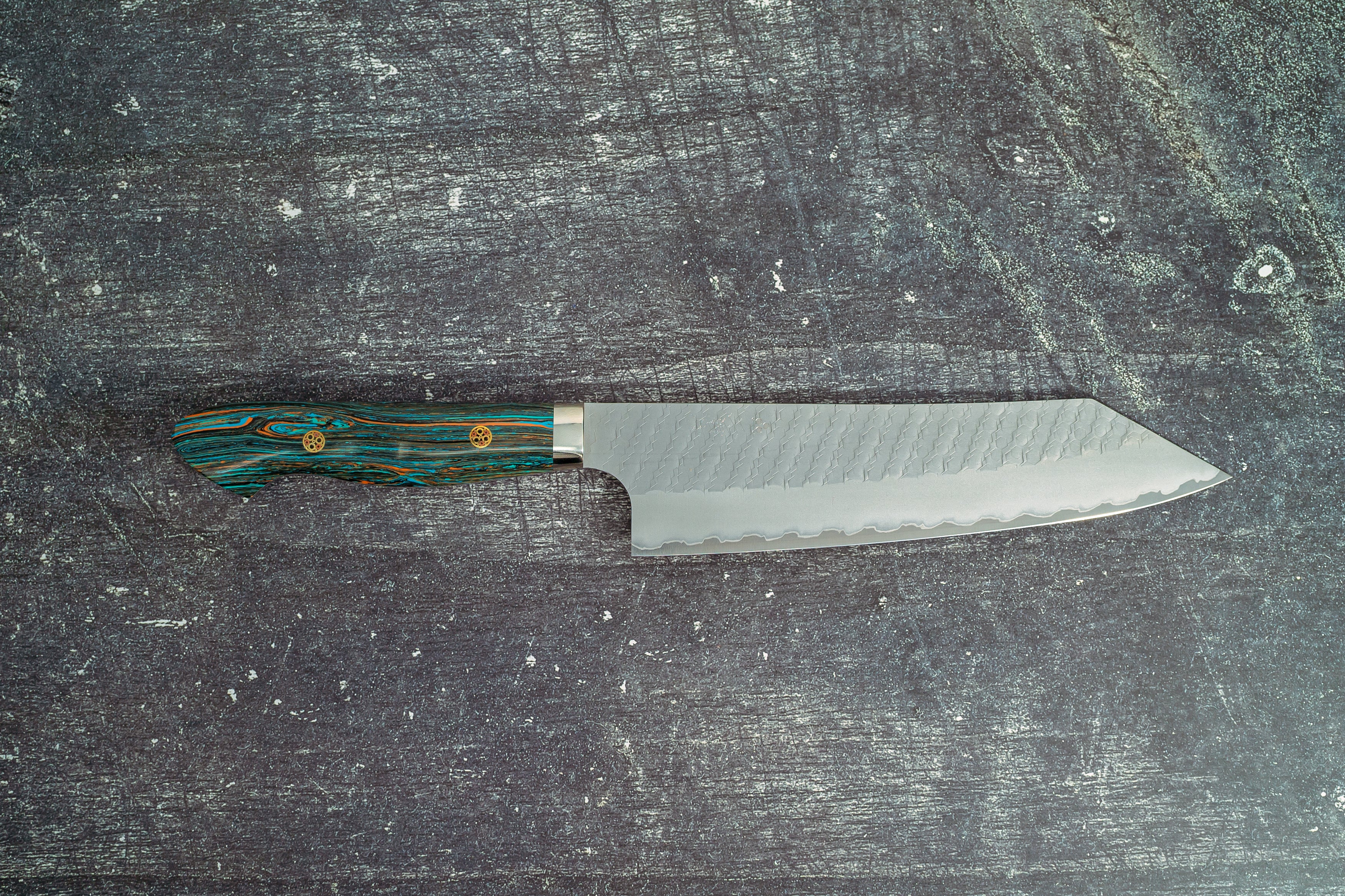 Nigara Hamono SG2 Migaki Tsuchime Kiritsuke Gyuto 210mm