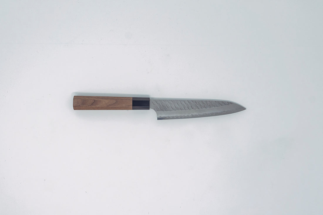 Nigara Hamono SG2 Migaki Tsuchime Petty 150mm - Thecooksedges