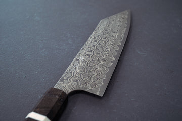 Nigara Hamono SG2 Damascus Bunka 180mm - Thecooksedges