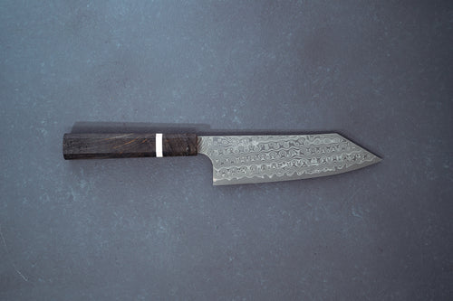 Nigara Hamono SG2 Damascus Bunka 180mm - Thecooksedges