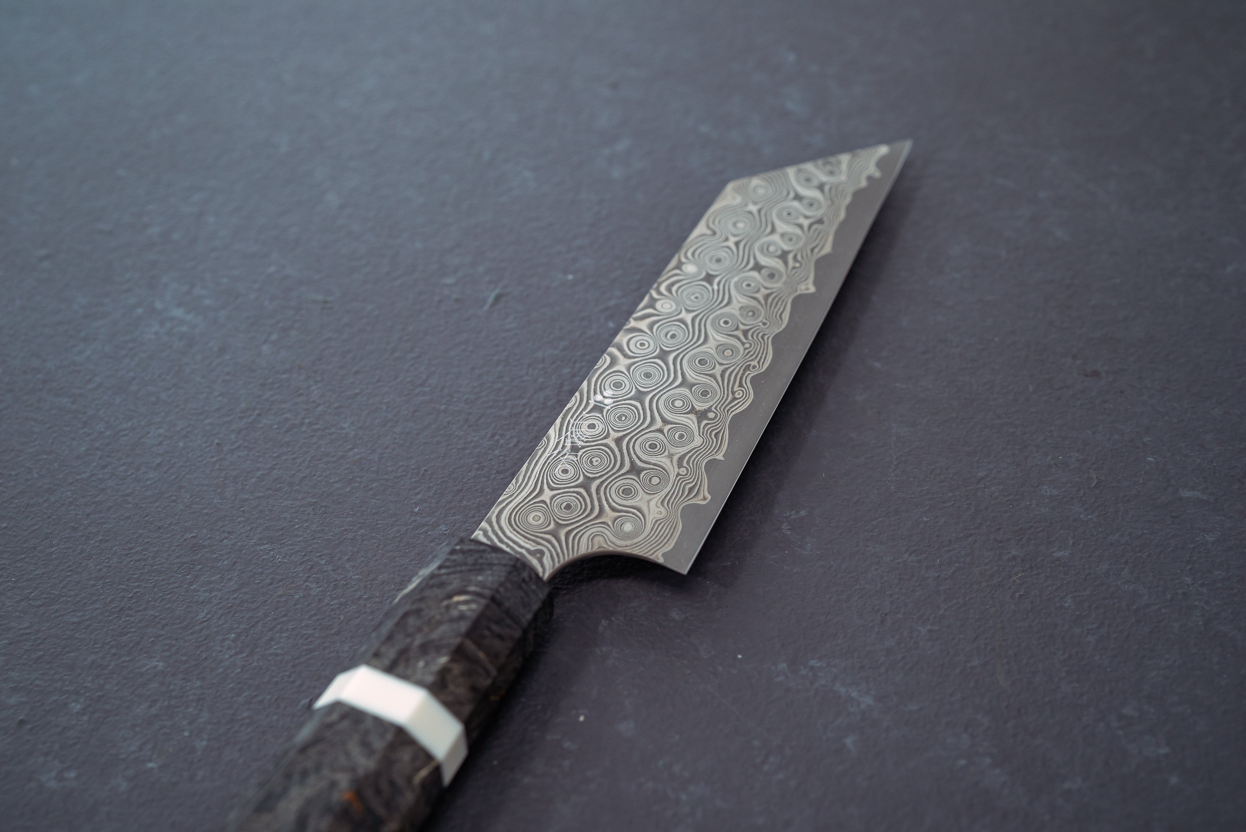 Nigara Hamono SG2 Damascus Kiritsuke Paring 120mm - Thecooksedges