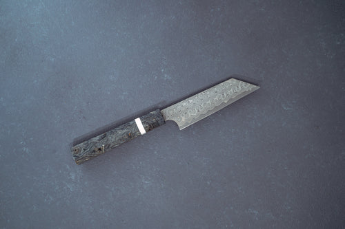Nigara Hamono SG2 Damascus Kiritsuke Paring 120mm - Thecooksedges