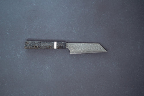 Nigara Hamono SG2 Damascus Kiritsuke Paring 120mm - Thecooksedges