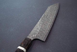 Nigara Hamono SG2 Damascus Kiritsuke Gyuto 210mm - Thecooksedges