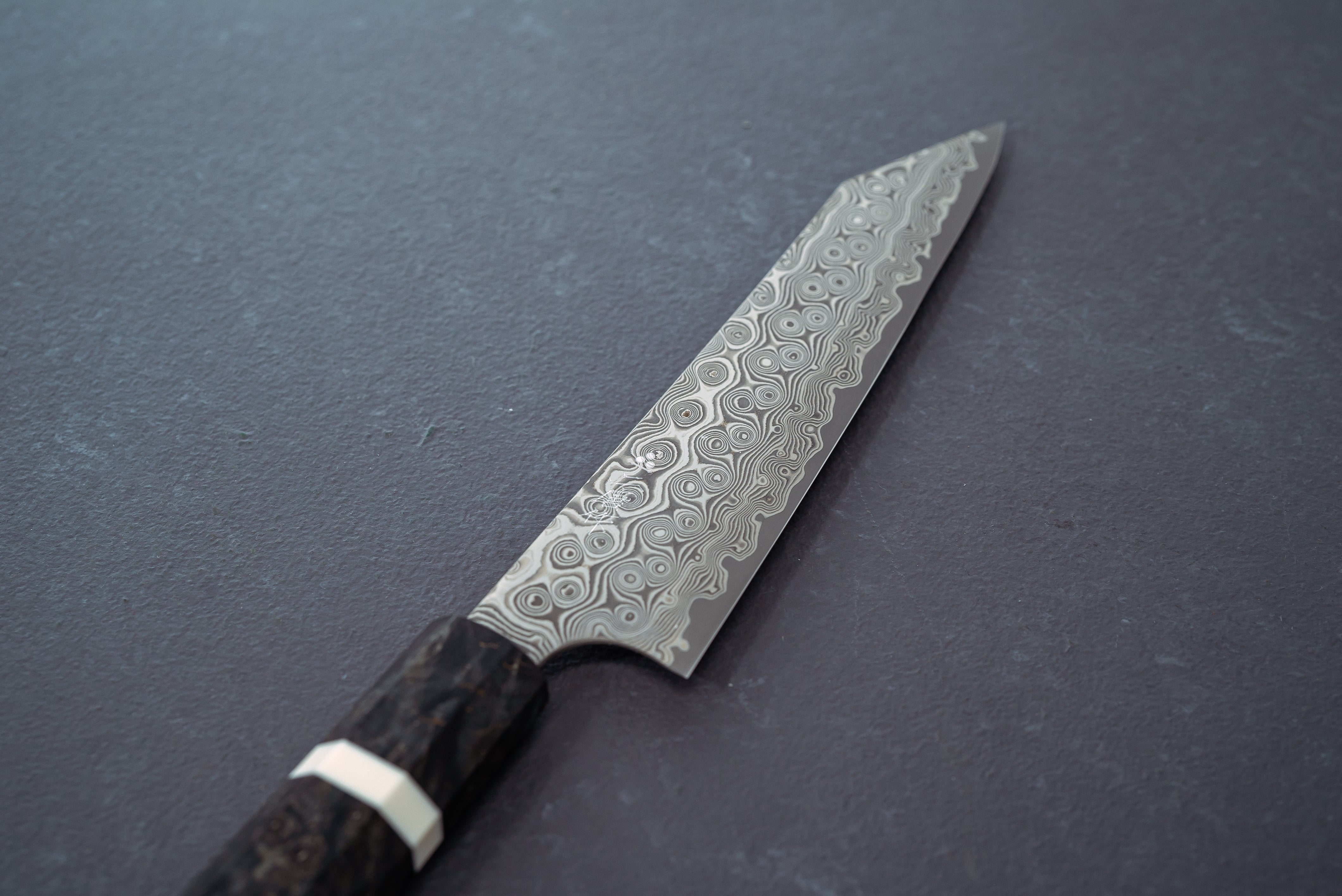 Nigara Hamono SG2 Damascus Kiritsuke Petty 150mm - Thecooksedges