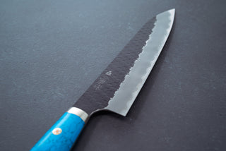 Nigara Hamono Kurouchi SG2 Tsuchime Gyuto 210mm - Thecooksedges