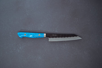 Nigara Hamono Kurouchi SG2 Tsuchime Kiritsuke Petty 150mm - Thecooksedges