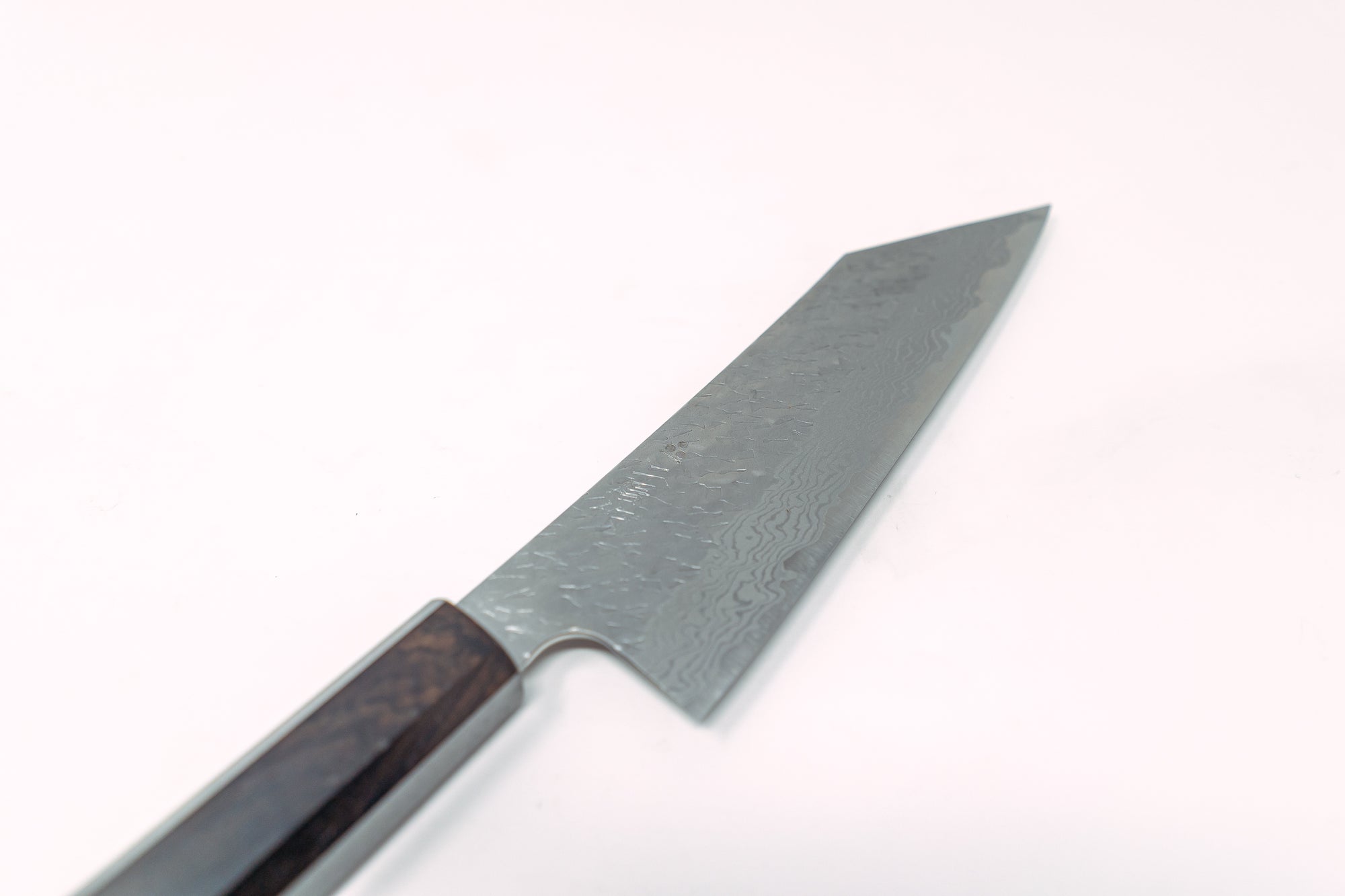 Nigara Hamono VG10 Migaki Tsuchime Damascus Bunka 180mm - Thecooksedges