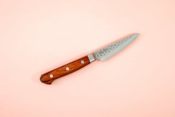 OUL VG10 Damascus Tsuchime Pairing 80mm - Thecooksedges