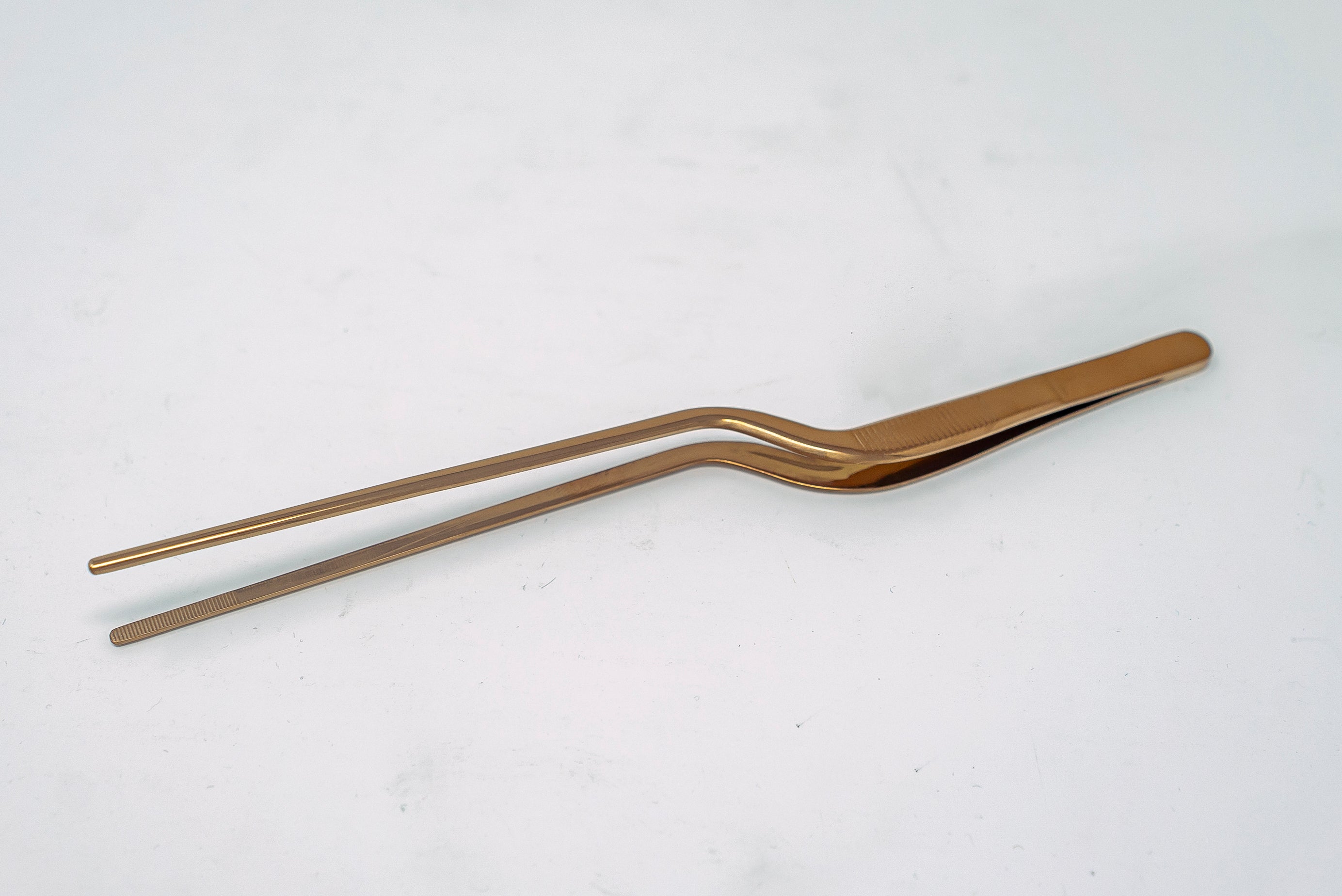 Offset  Plating Tweezers 8” - Thecooksedges
