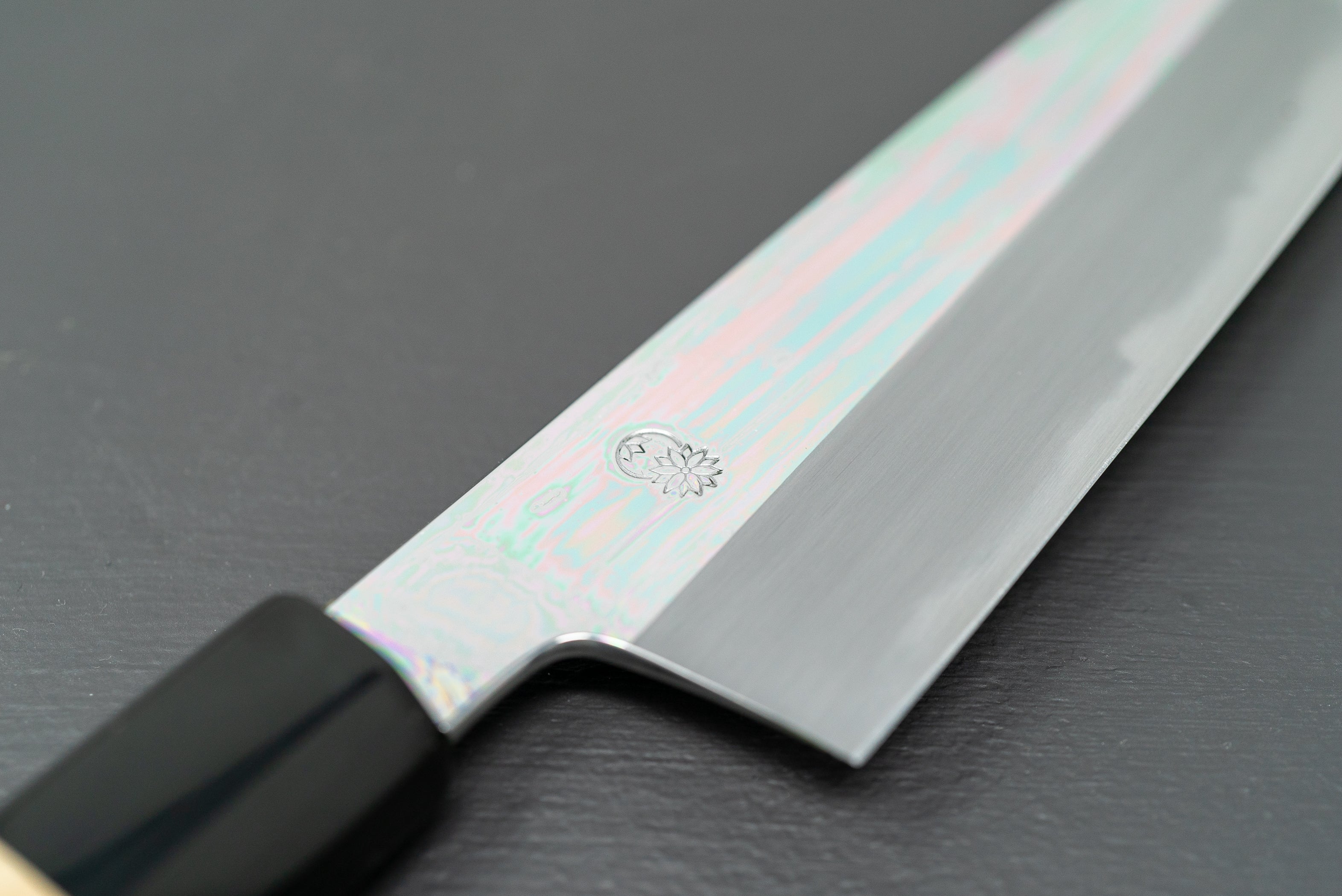 Sakai Kikumori CHOYO Santoku 180mm - Thecooksedges