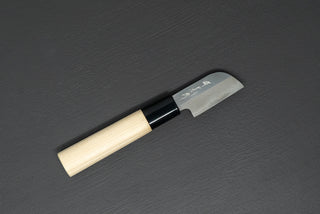 Sakai Kikumori Kawamuki Peeling Knife 60mm - Thecooksedges