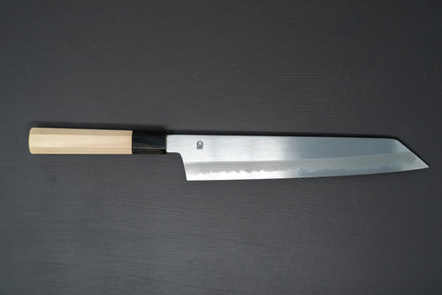 Sakai Kikumori Kikuzuki Kasumi Kiritsuke Gyuto 270mm - Thecooksedges