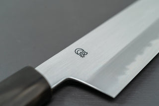 Sakai Kikumori Kikuzuki Kasumi Kiritsuke Gyuto 270mm - Thecooksedges
