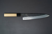 Sakai Kikumori Kikuzuki Kuro Gyuto 240mm - Thecooksedges
